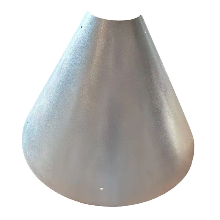 Bent Aluminum Housings For Street Light Support Parts price